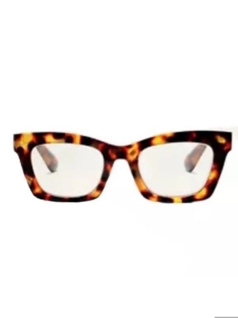 Women's Glasses Oversized Tortoise Square Oprah Readers Large Thick 2.0 2.25 2.5